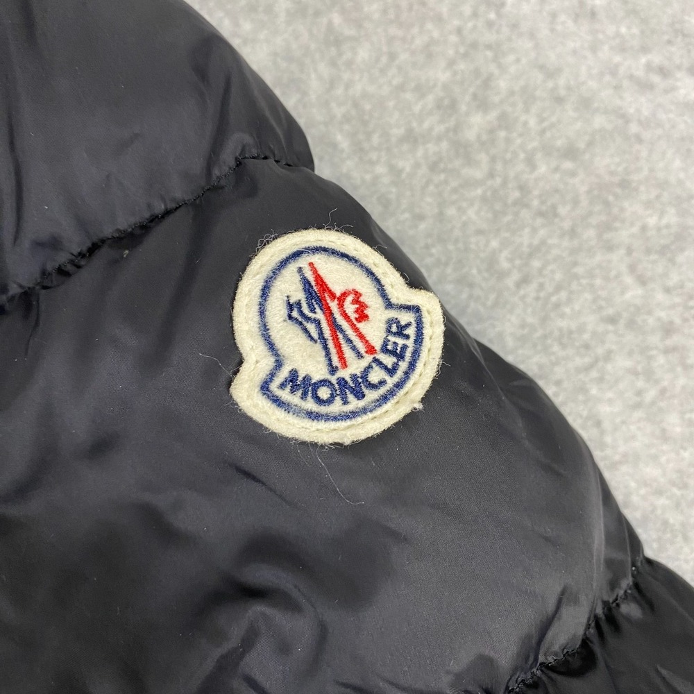 Moncler Avoce Down Jacket Womens 3 Black Puffer Longue Saison Hooded Padded - Picture 6 of 16